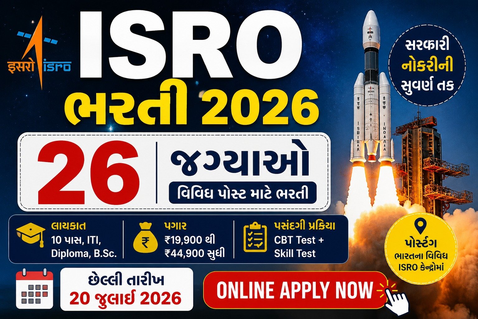 ISRO ISTRAC Recruitment 2026