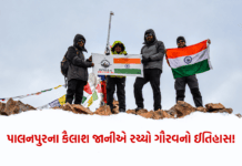 Mount Yunam Summit: બરફવર્ષા વચ્ચે પાલનપુરના કૈલાશ જાનીએ રચ્યો ઇતિહાસ, 20,049 ફૂટ ઊંચા માઉન્ટ યુનમ શિખર પર લહેરાવ્યો તિરંગો Mount Yunam Summit