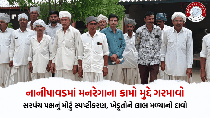 Nanipavad MGNREGA Work